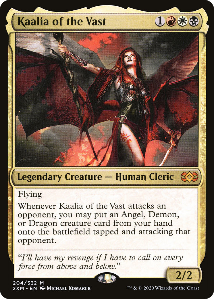 Kaalia of the Vast (2XM-204) [Double Masters] Foil