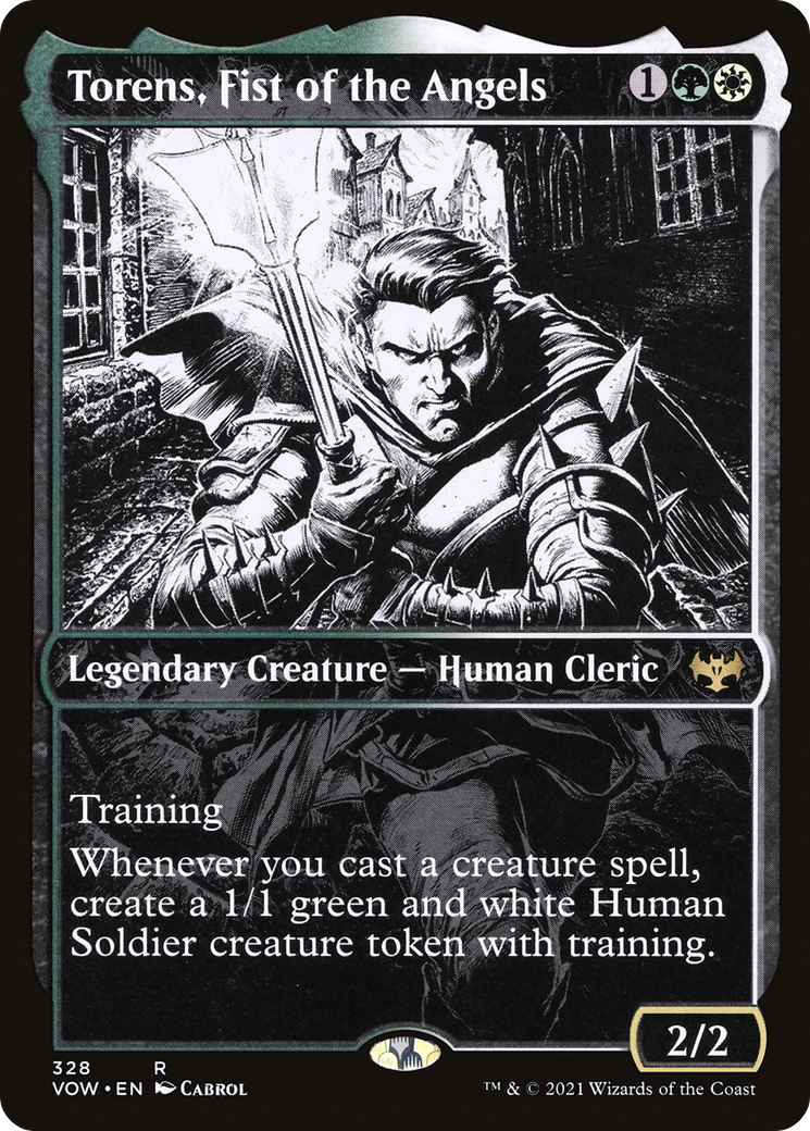 Torens, Fist of the Angels (Showcase) (VOW-328) [Innistrad: Crimson Vow]