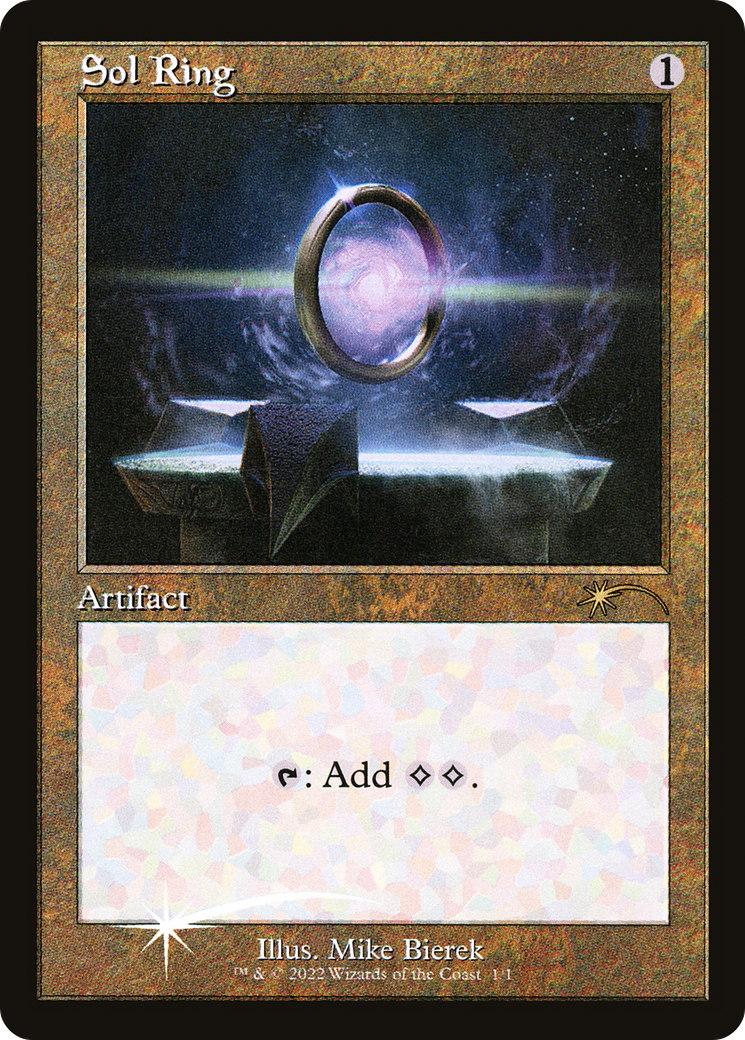 Sol Ring (Retro Frame) (WPN-001) [Love Your LGS 2022] Foil