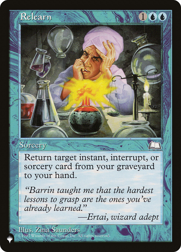 Relearn (LIST-WTH-51) [The List]