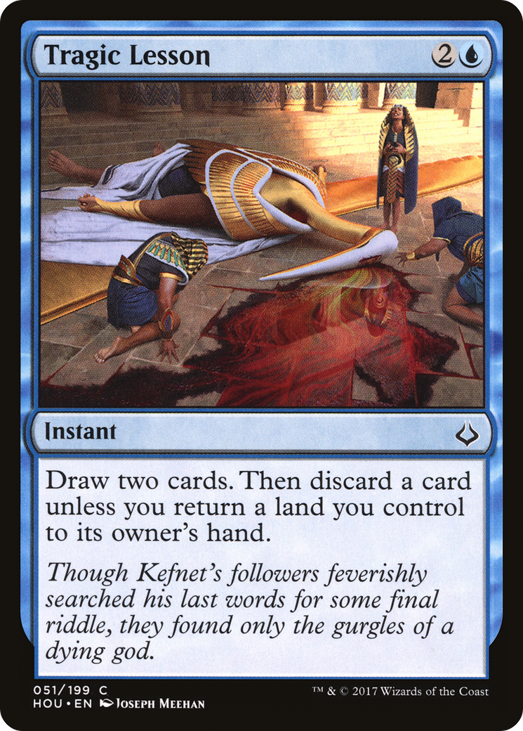 Tragic Lesson (HOU-051) [Hour of Devastation]