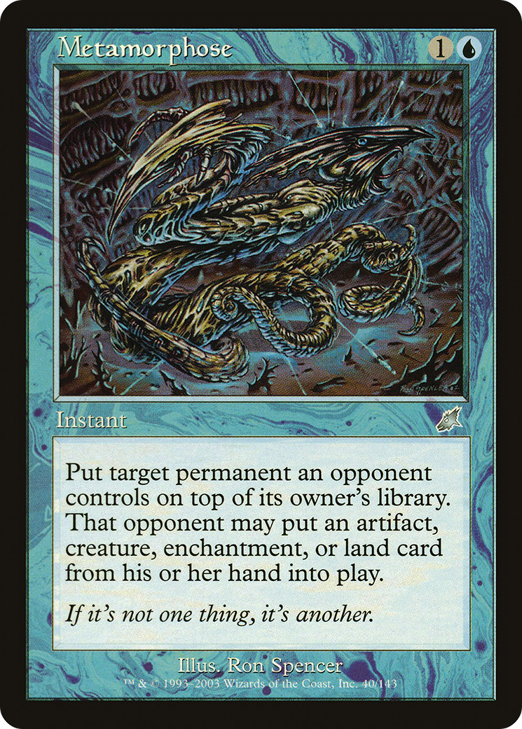 Metamorphose (SCG-040) [Scourge] Foil