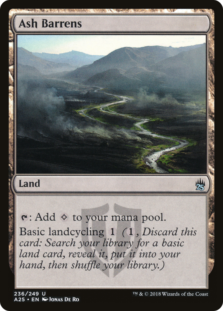 Ash Barrens (A25-236) [Masters 25] Foil