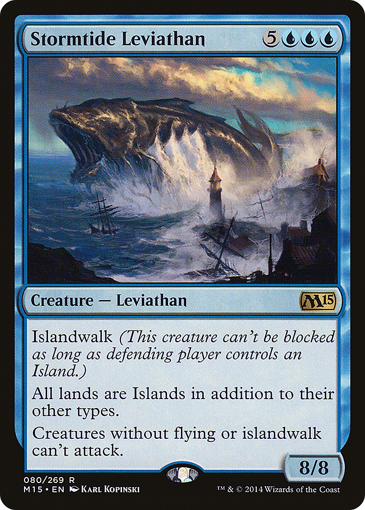 Stormtide Leviathan (M15-080) [Magic 2015] Foil