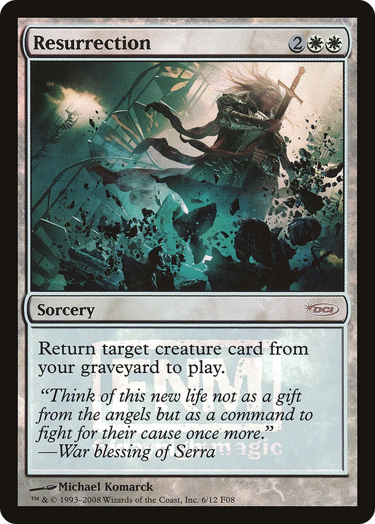 Resurrection [Friday Night Magic 2008] Foil