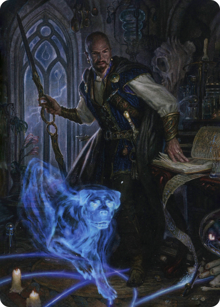 Mordenkainen // Mordenkainen (AAFR-075) (Borderless) [Adventures in the Forgotten Realms Art Series] Foil