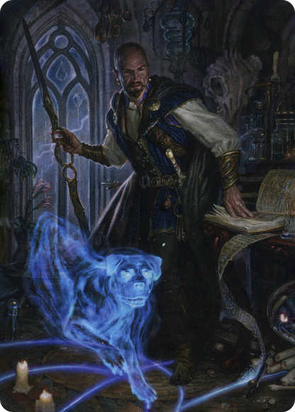 Mordenkainen // Mordenkainen (AAFR-075) (Borderless) [Adventures in the Forgotten Realms Art Series] Foil