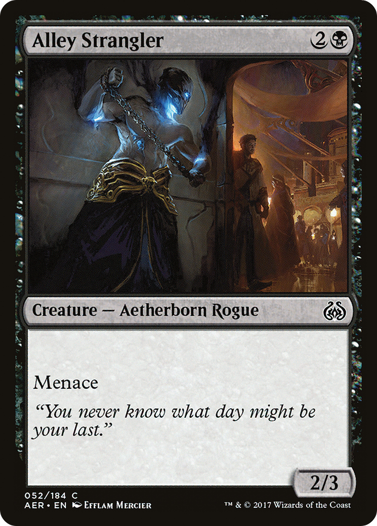 Alley Strangler (AER-052) [Aether Revolt] Foil