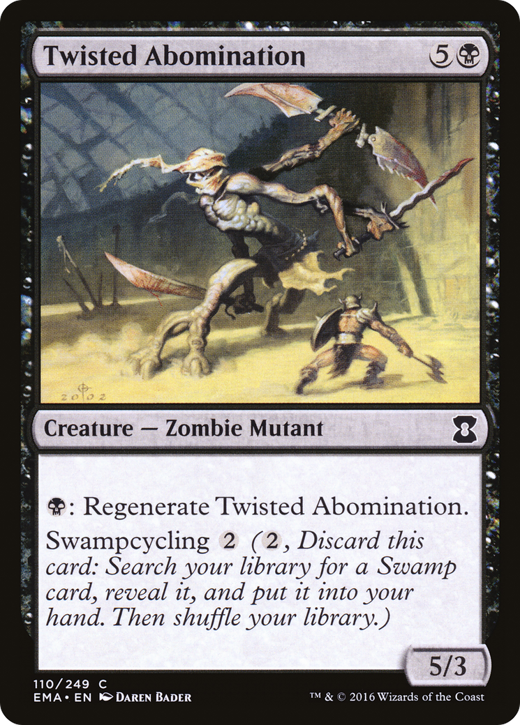 Twisted Abomination (EMA-110) [Eternal Masters] Foil
