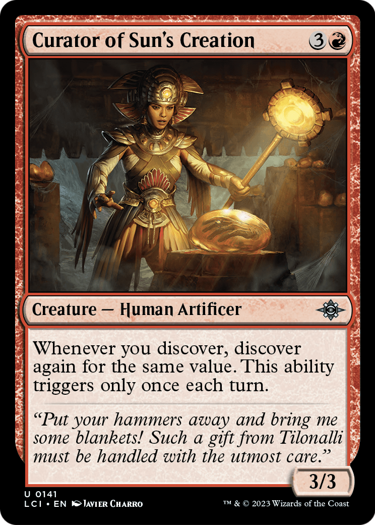 Curator of Sun's Creation (LCI-141) [The Lost Caverns of Ixalan]