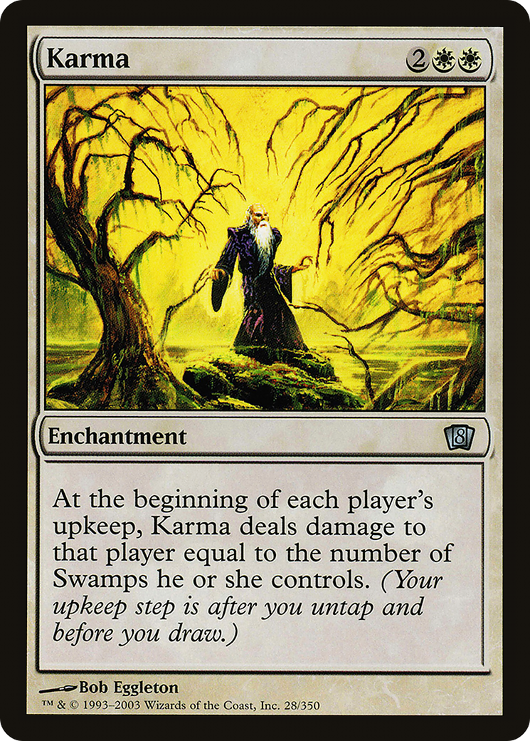 Karma (8ED-028) [8th Edition] Foil