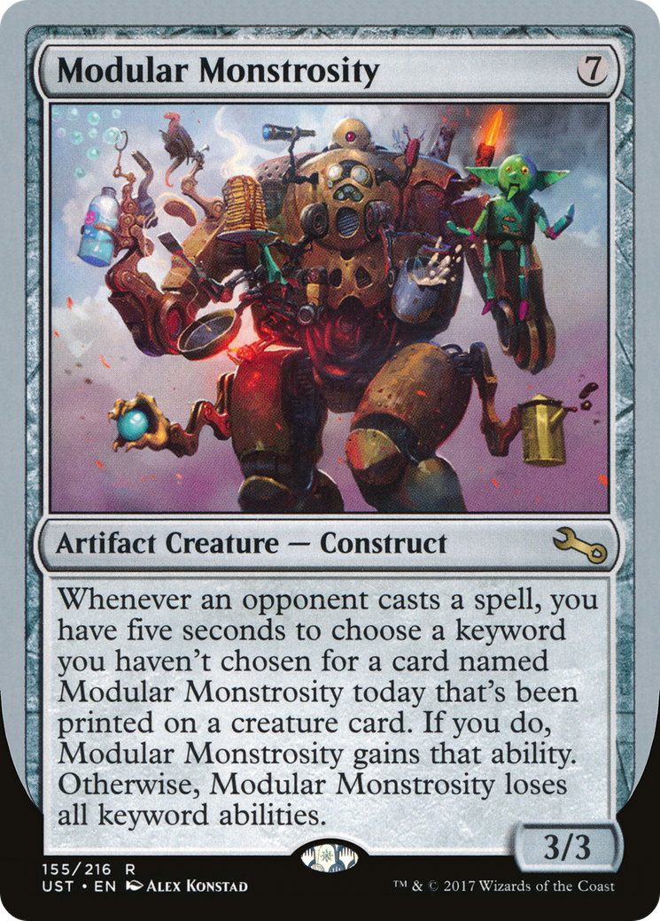 Modular Monstrosity (UST-155) [Unstable] Foil