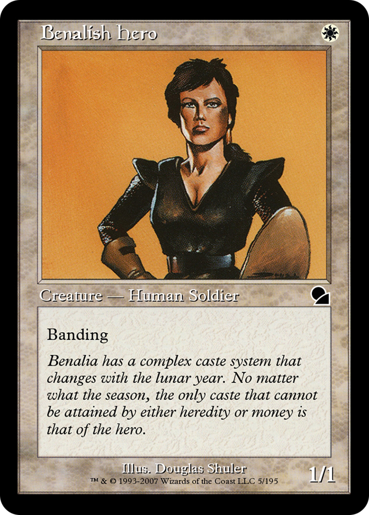 Benalish Hero (ME1-005) [Masters Edition]