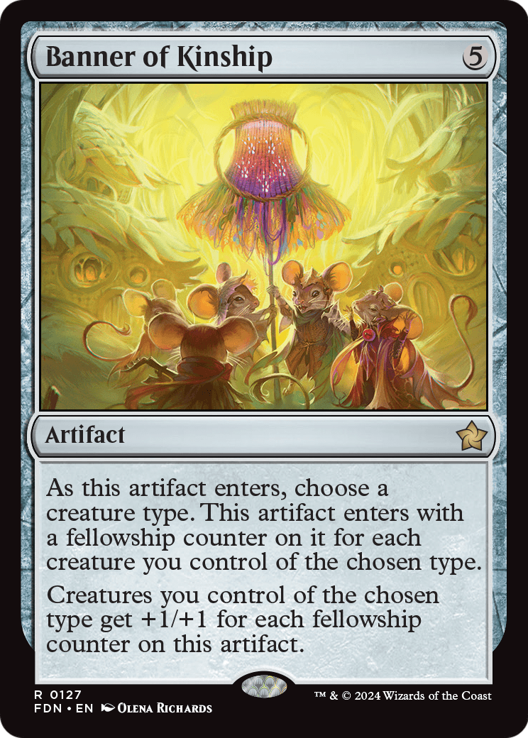 Banner of Kinship (FDN-127) [Foundations] Foil