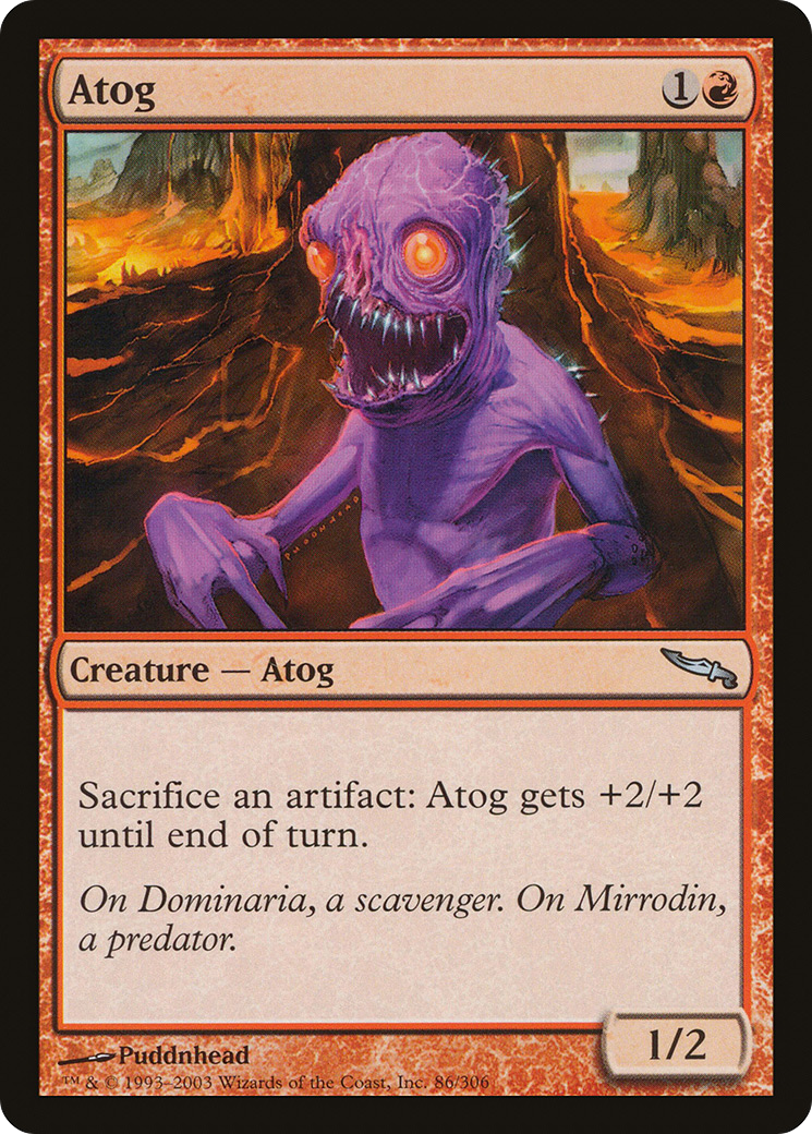 Atog (MRD-086) [Mirrodin]