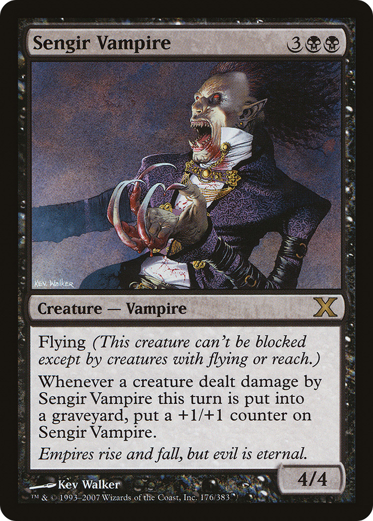 Sengir Vampire (10E-176) [Tenth Edition]