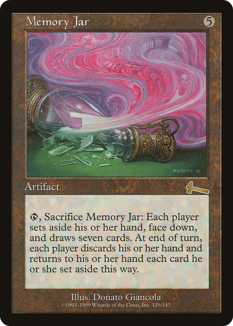 Memory Jar (ULG-129) [Urza's Legacy]