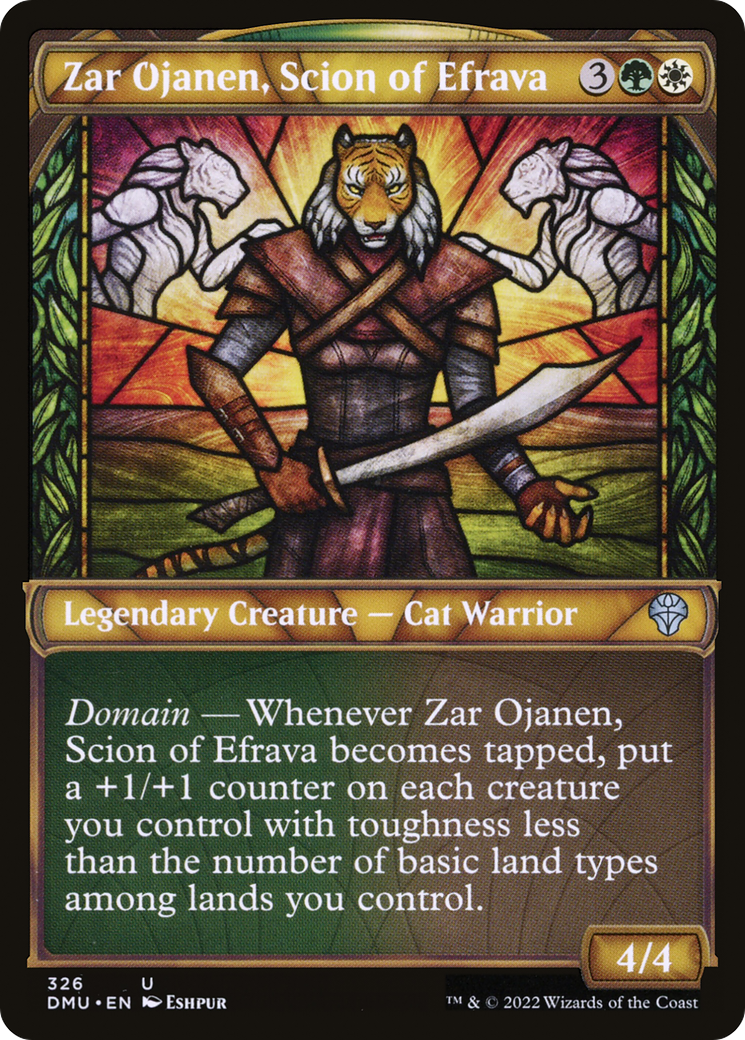 Zar Ojanen, Scion of Efrava (Showcase) (DMU-326) [Dominaria United]
