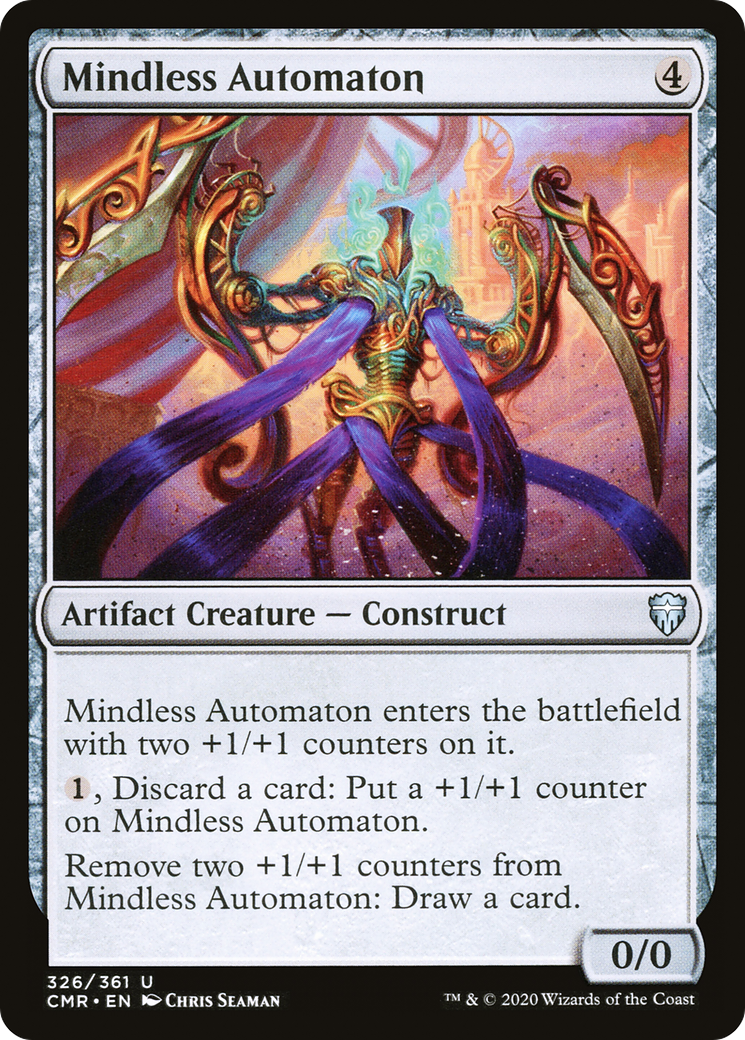 Mindless Automaton (CMR-326) [Commander Legends]