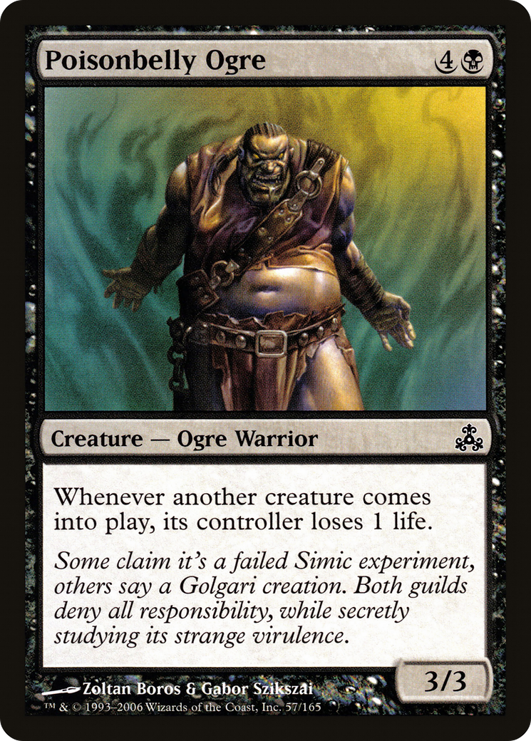 Poisonbelly Ogre (GPT-057) [Guildpact]