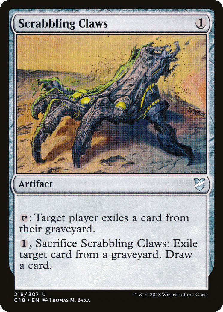 Scrabbling Claws (C18-218) [Commander 2018]
