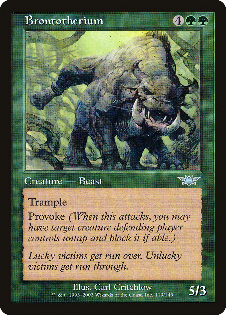Brontotherium (LGN-119) [Legions]