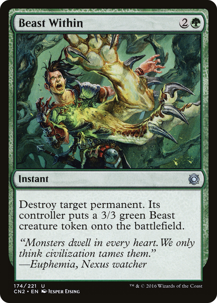 Beast Within (CN2-174) [Conspiracy: Take the Crown]