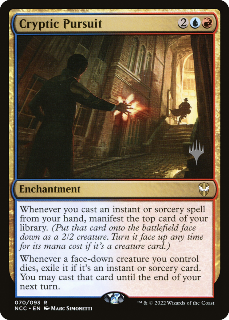 Cryptic Pursuit (PPSNC-070) [Promo Pack: New Capenna Commander Promos] Foil