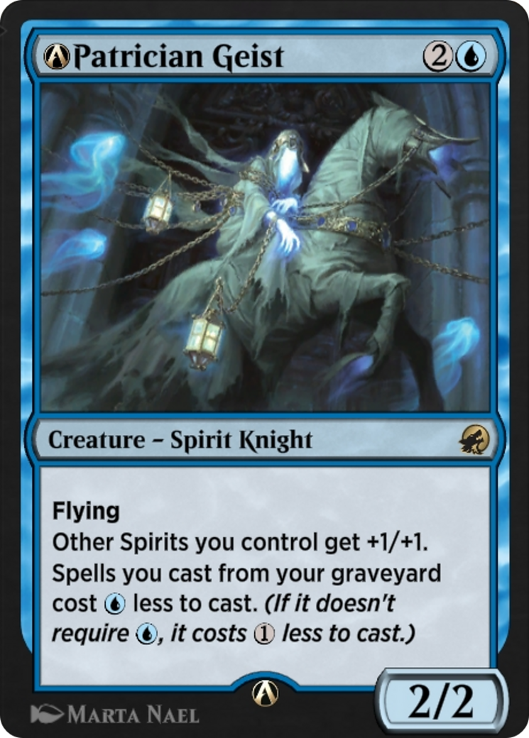 A-Patrician Geist (MID-A-69) [Innistrad: Midnight Hunt]