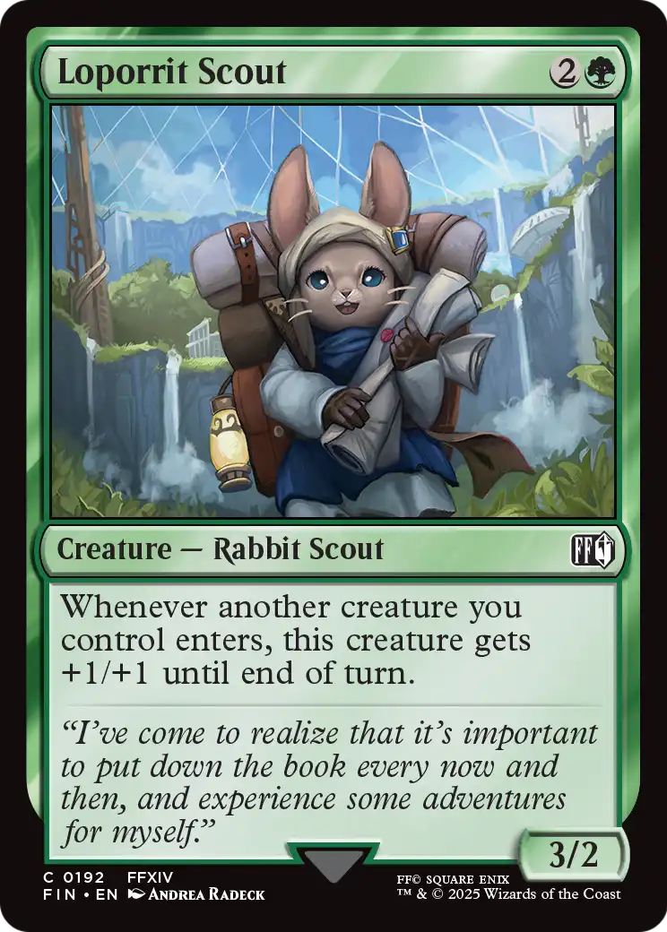 Loporrit Scout (FIN-192) [FINAL FANTASY]