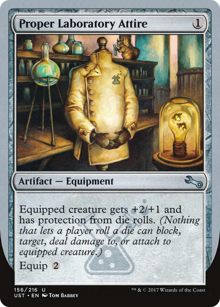 Proper Laboratory Attire (UST-156) [Unstable]