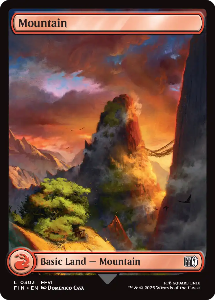Mountain (FIN-303) [FINAL FANTASY] Foil