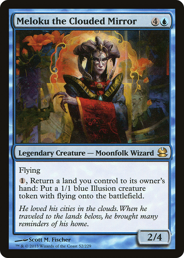 Meloku the Clouded Mirror (MMA-052) [Modern Masters]