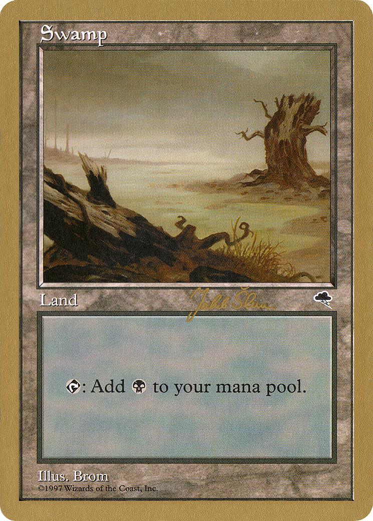 Swamp (Horizontal Log) - 1999 Jakub Slemr (TMP) [World Championship Decks 1999]