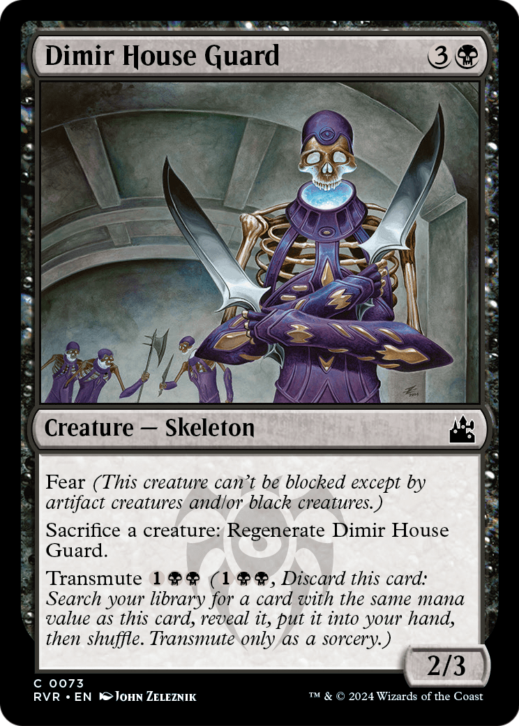 Dimir House Guard (RVR-073) [Ravnica Remastered]
