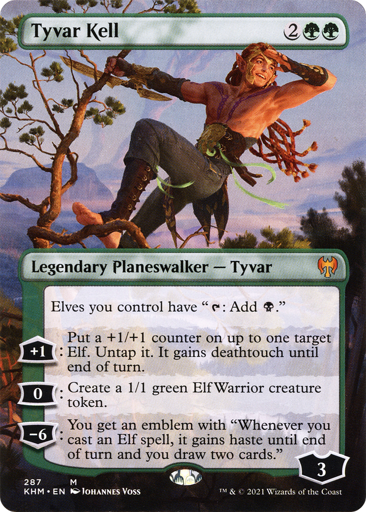 Tyvar Kell (Borderless) (KHM-287) [Kaldheim]
