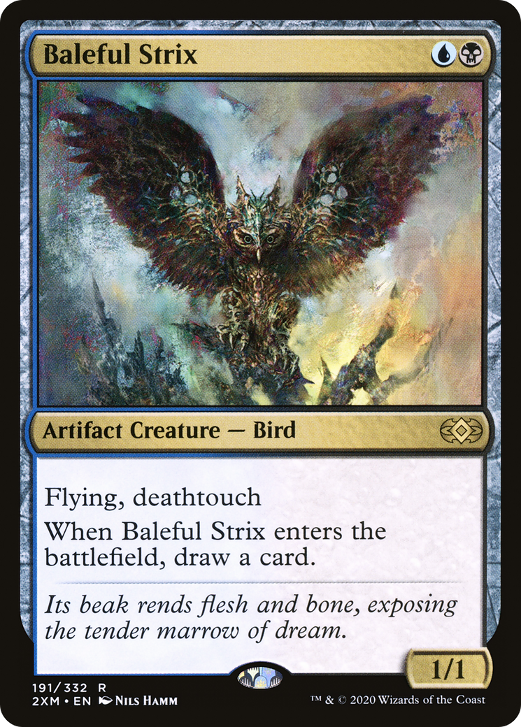 Baleful Strix (2XM-191) [Double Masters] Foil