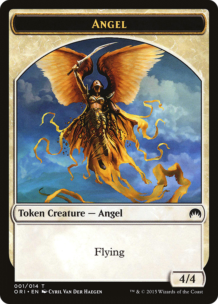 Angel Token (ORI-001) [Magic Origins Tokens]
