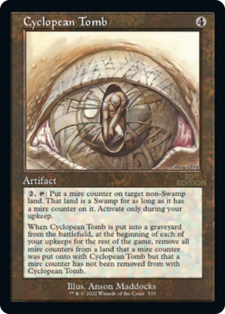 Cyclopean Tomb (Retro Frame) (30A-533) [30th Anniversary Edition]