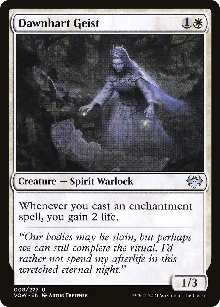 Dawnhart Geist (VOW-008) [Innistrad: Crimson Vow]