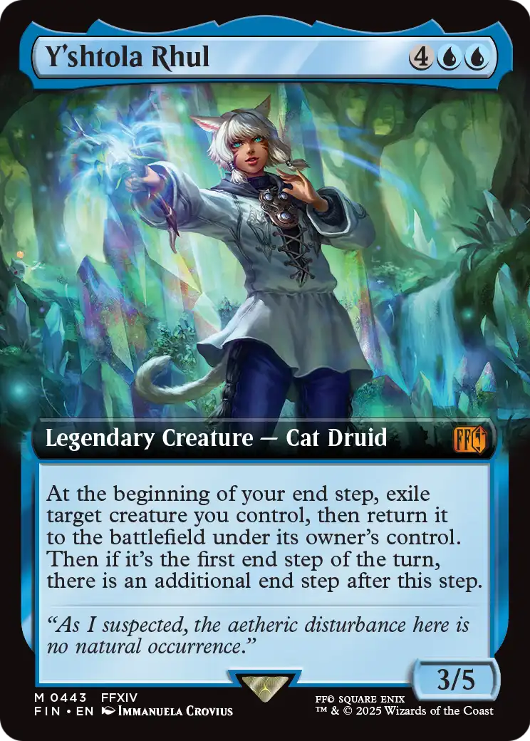 Y'shtola Rhul (Extended Art) (FIN-443) [FINAL FANTASY] Foil