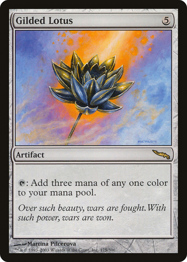 Gilded Lotus (MRD-175) [Mirrodin] Foil