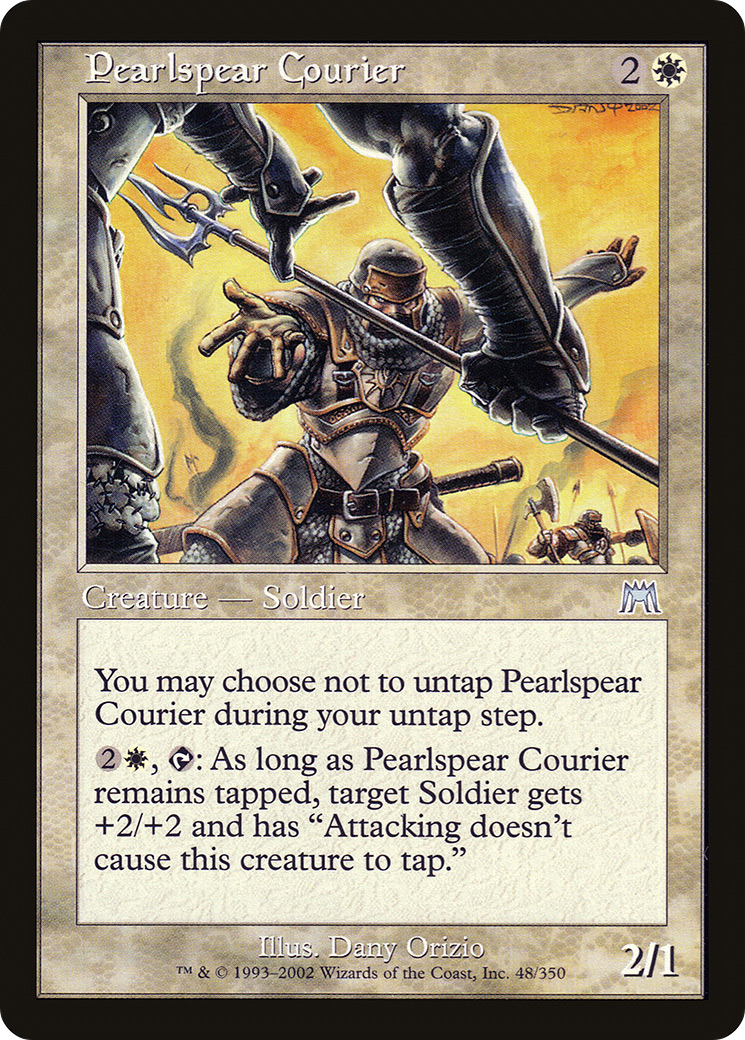 Pearlspear Courier (ONS-048) [Onslaught]