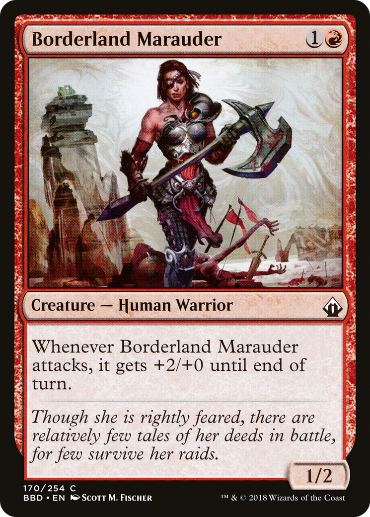 Borderland Marauder (BBD-170) [Battlebond] Foil