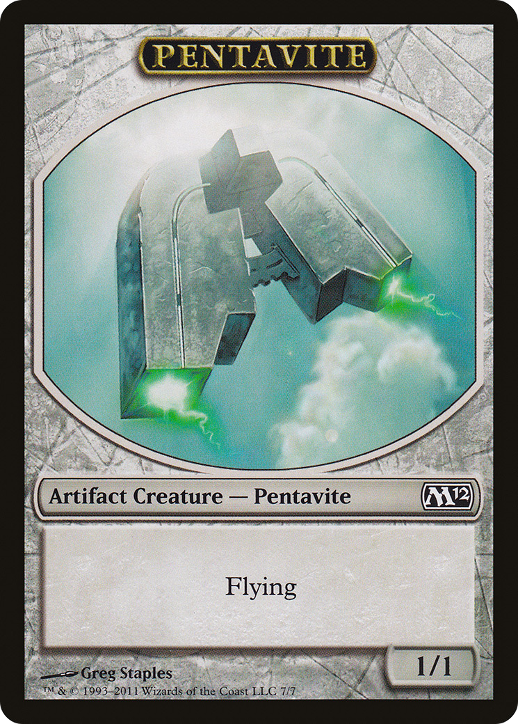 Pentavite Token (M12-007) [Magic 2012 Tokens]