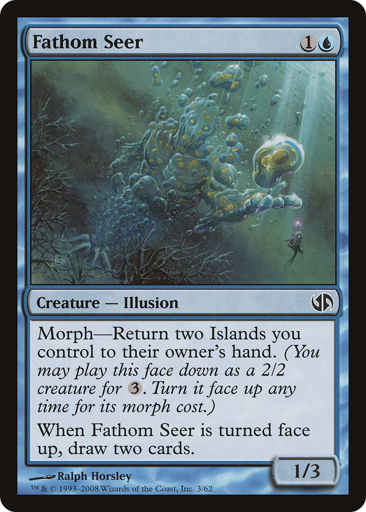 Fathom Seer (DD2-003) [Duel Decks: Jace vs. Chandra]