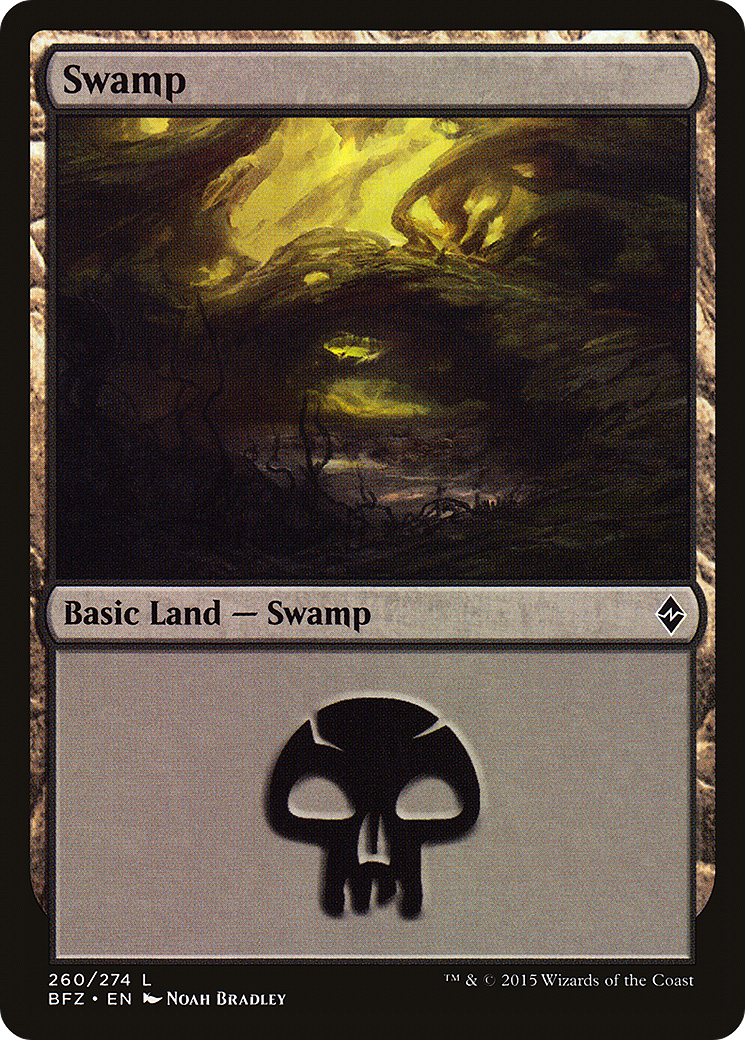 Swamp (BFZ-260) [Battle for Zendikar]