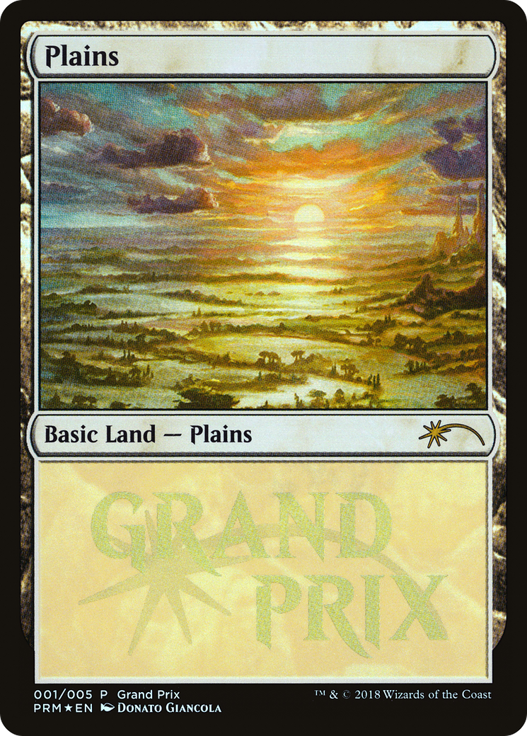 Plains (GPP-001) [Grand Prix Promos] Foil