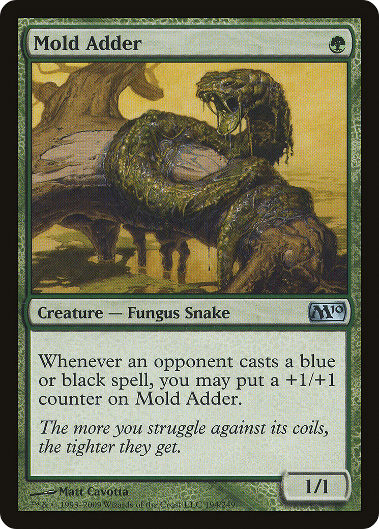 Mold Adder (M10-194) [Magic 2010] Foil