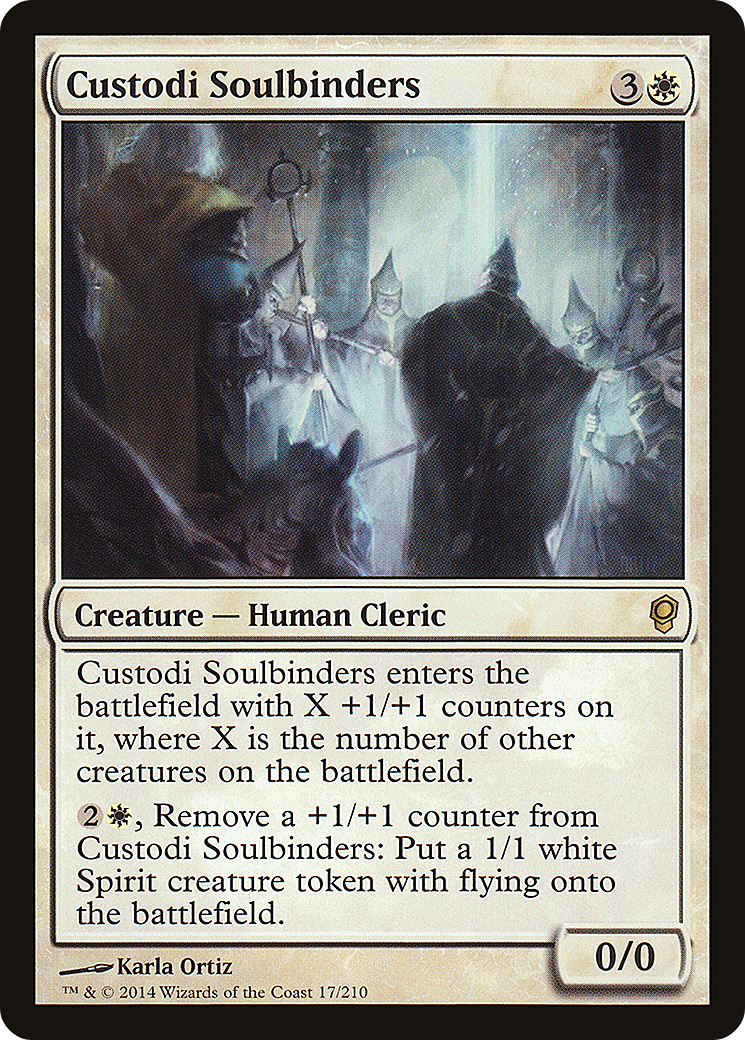 Custodi Soulbinders (CNS-017) [Conspiracy] Foil